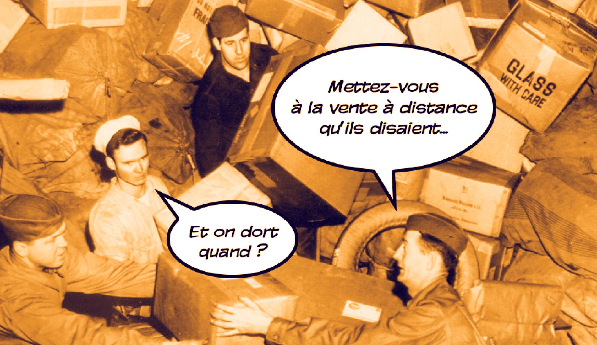 Le boom de la vente à distance